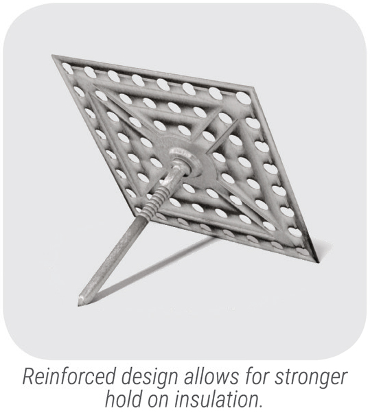 spindle anchors perforated base small