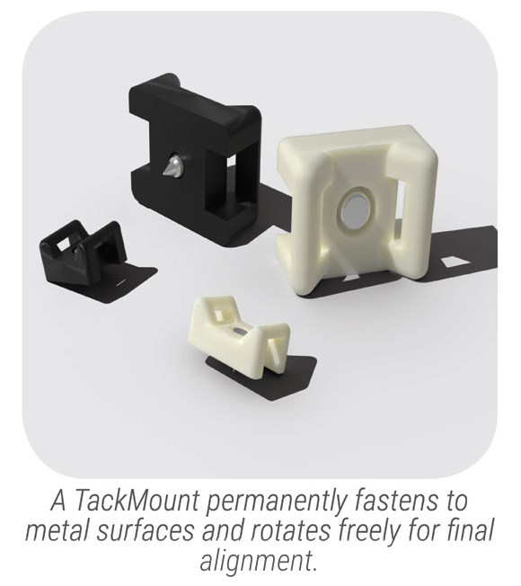 tackmount cable tie mount small